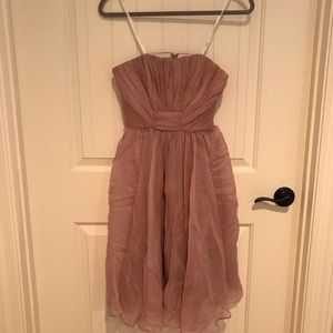 Mauve Garden Party Cocktail Dress